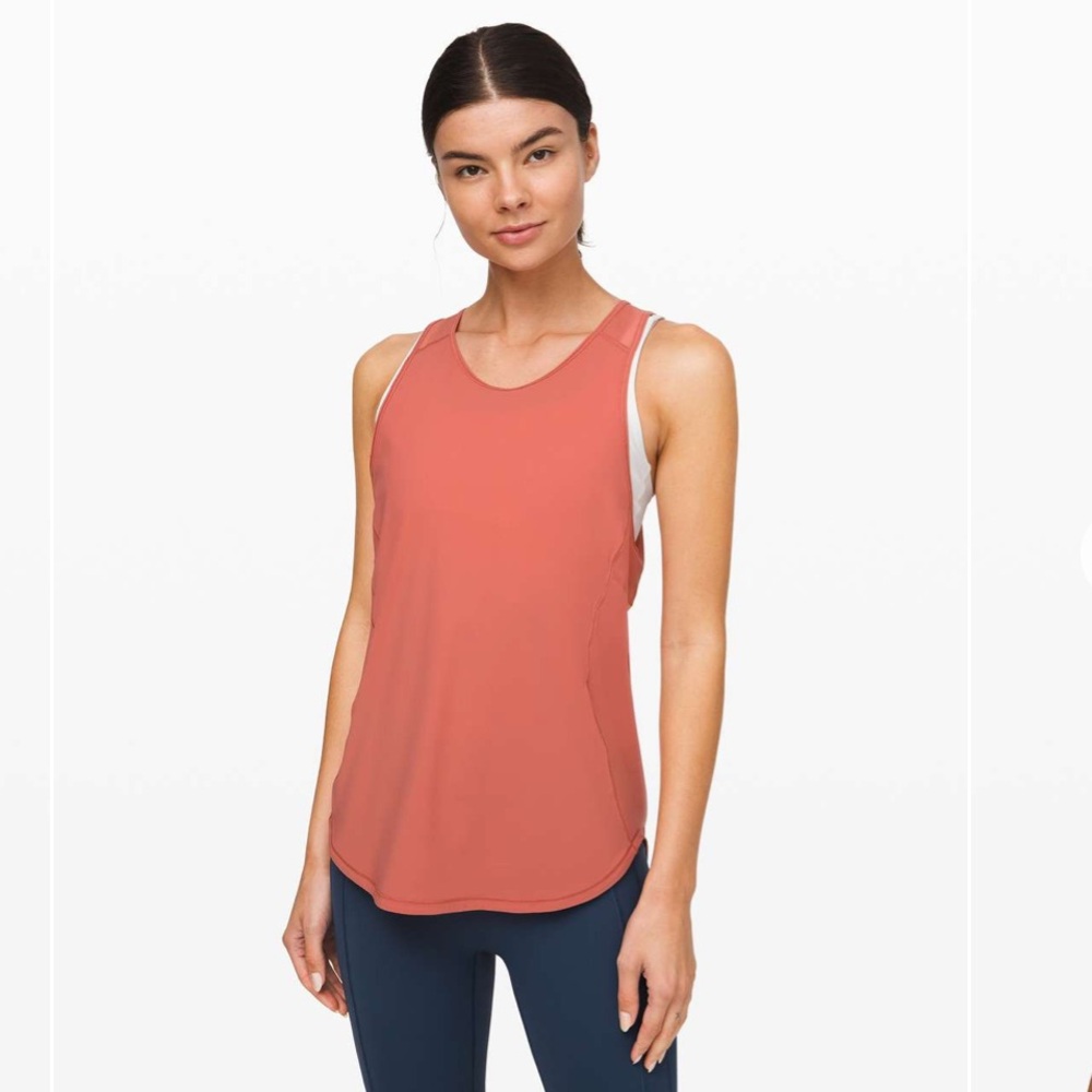 Lululemon Sculpt Tank II Copper Clay